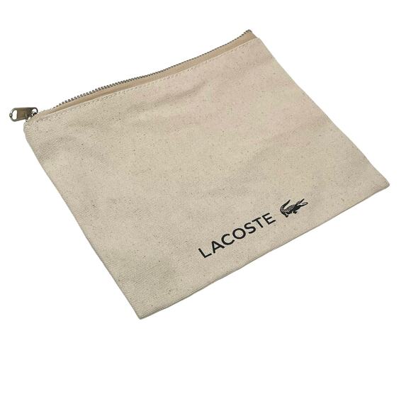 Lacoste Canvas Cosmetic Pouch - Picture 7 of 8
